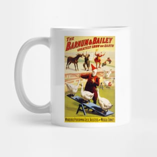 Vintage Advertising Poster USA The Barnum & Bailey Mug